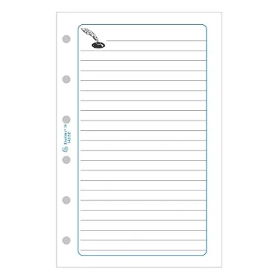 Imagen de Exacompta 18215 Recambio de hojas cuadriculadas notas para agenda Exatime 17 (47 hojas), color blanco