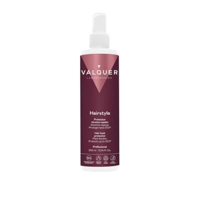 Imagen de Valquer Profesional Protector Térmico Capilar en Spray Protección Avanzada Contra el Calor de Planchas y Secadores, Previene Daños Sequedad, Aporta Brillo, Para Todo Tipo Cabello, 300 ml