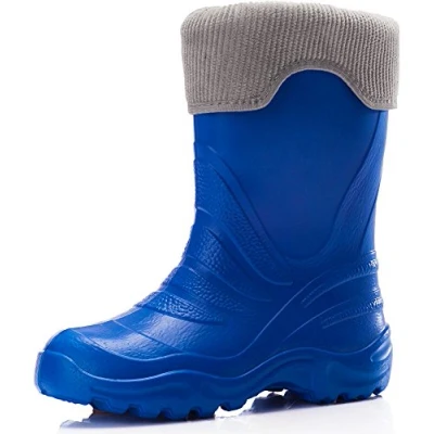 Imagen de Ladeheid Botas Termicas en EVA Unisex Niños Niñas LA 861 2017 (Azul2727c/Gris, 26/27 EU)