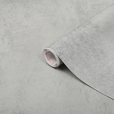 Imagen de d c fix vinilo adhesivo muebles Concreto aspecto piedra autoadhesivo impermeable decorativo para cocina, armario, puerta, mesa papel pintado forrar rollo láminas 45 cm x 2 m