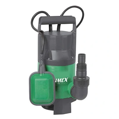 Imagen de Ribiland PRPVC400C Bomba sumergible de descarga (400 W, 32 x 15,5 21,5 cm), color verde y gris