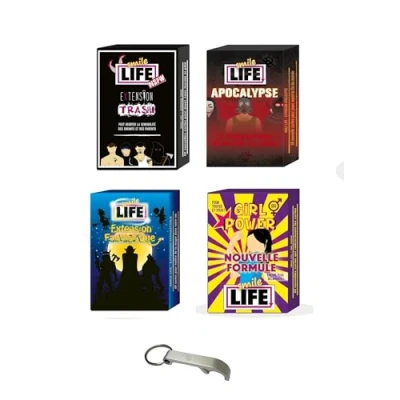 Imagen de Lote de 4 extensiones en francés Smile Life Apocalypse + Basura Girl Power Fantástico 1 Decap Blumie