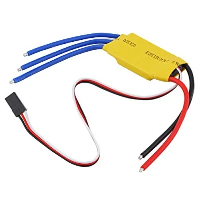 Imagen de ICQUANZX Controlador de Velocidad eléctrico del Motor sin escobillas RC 30A, ESC, para BEC ESC T Rex 450 V2 Helicopter Boat