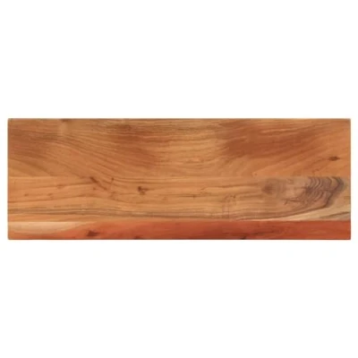 Imagen de VidaXL Tablero de Mesa Rectangular Madera Maciza Acacia 70x20x2,5 cm Superficie para Centro