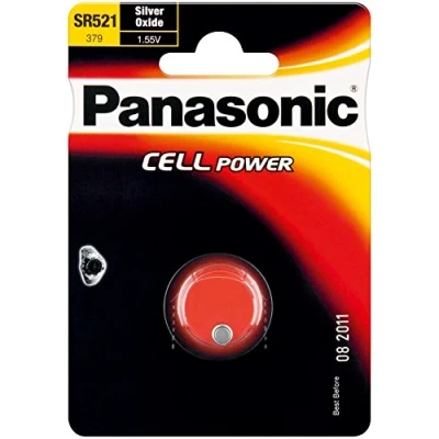 Imagen de Panasonic Blister 1 Pila Óxido de Plata para Reloj SR521