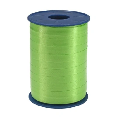 Imagen de C.E. PATTBERG cinta regalo color verde manzana, 250 m de embalar para rizar, 10 mm ancho manualidades, decoración y envolver regalos cualquier ocasión