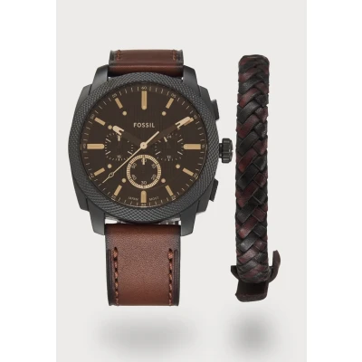 Imagen de Fossil Hombres Reloj Marrón FS6102SET