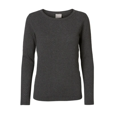 Imagen de Vero Moda Vmcare Structure LS Oneck GA NOOS Jersey de punto grey, Mujer, Talla: XS, Grey