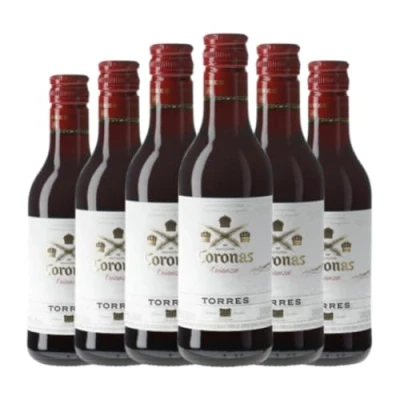 Imagen de Familia Torres Coronas Botellín 18 cl Vino tinto (Caja de 6 cl)