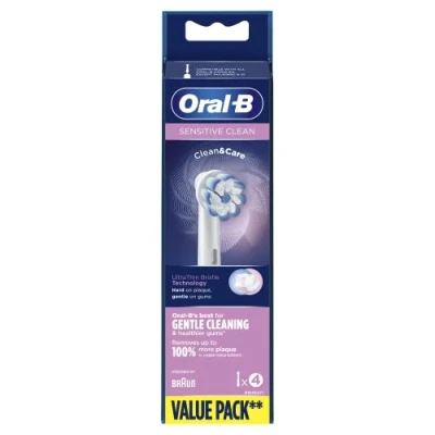Imagen de Oral B EB 60 4 4pieza(s) Azul, Blanco cepillo de cabello Cabezal (4 pieza(s), Blanco)