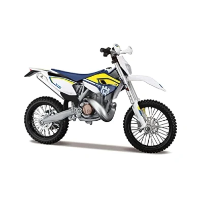 Imagen de Maisto Husqvarna FE501 Motorbike 1:12 Scale Incredibly Detailed Die Cast Replica Collectible Motorcycle Model Motocicleta, Color Amarillo, Small (May Cheong M32706)