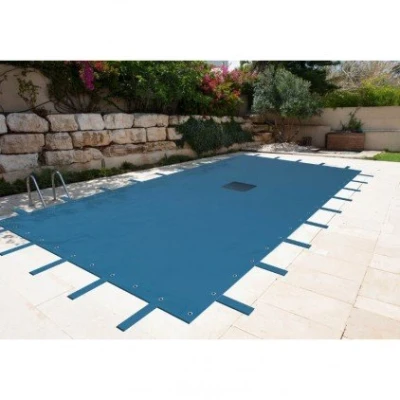 Imagen de Provence Outillage 2505 Lona Rectangular piscina de 8 x 14, Color Gris Azulado