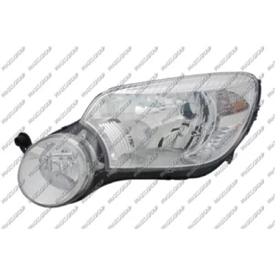 Imagen de PRASCO SK7104804 Faros izquierda H4 sin faro antiniebla con servomotor para reg. alcance luces SKODA: Yeti