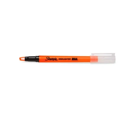 Imagen de SHARPIE Clear View 1950757 Rotulador para resaltar, color naranja
