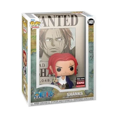 Imagen de Funko Pop! Póster de la película: One Piece Shanks (edición limitada 2024 Entertainment Expo Shared Exclusive)