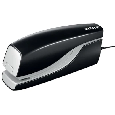 Imagen de Leitz NeXXt 5532 grapadora eléctrica Grapado permanente 10 hojas Grapadoras eléctricas (10 hojas, Cierre estándar, Negro, Corriente alterna, 49 mm, 155 mm)