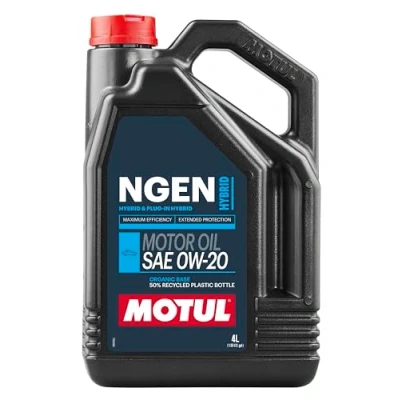 Imagen de Motul Aceite Lubricante para Motores Híbridos Ngen 0W20 4 Litros