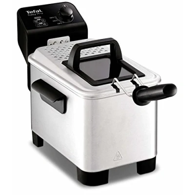 Imagen de Tefal Easy Pro FR3330 FREIDORA, 2200 W, 3 litros, Acero Inoxidable, Cranberry