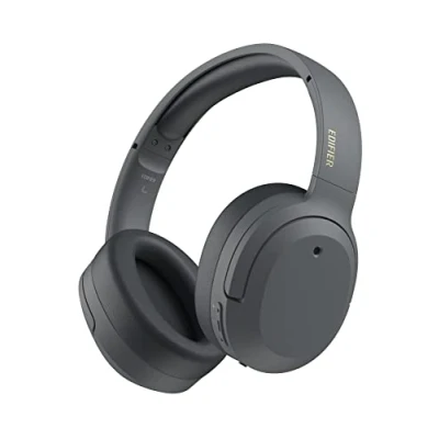 Imagen de Edifier W820NB Plus Auriculares Bluetooth Inalámbricos, Cancelación Activa de Ruido Híbrida 43dB, LDAC &amp; Hi Res Audio Wireless, Carga Rápida, 0,08s Latencia (W820NB Plus, Gris)