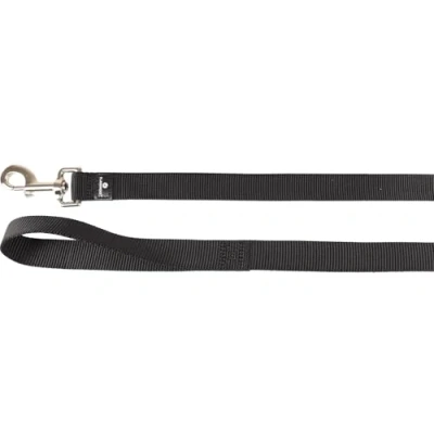 Imagen de Karlie 63864 Plus Correa de Nylon, 25 mm x 100 cm, Negro, L