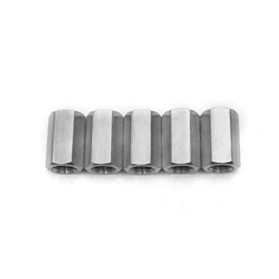 Imagen de Tubo de acero inoxidable 316 Clase 3000 1/8&quot; NPT hembra acoplamiento barco acuático (paquete 5)