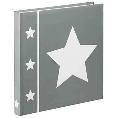 Imagen de Hama Fine Art Álbum Jumbo Skies de 30x30cm, Blanco y Gris, 30x30 cm