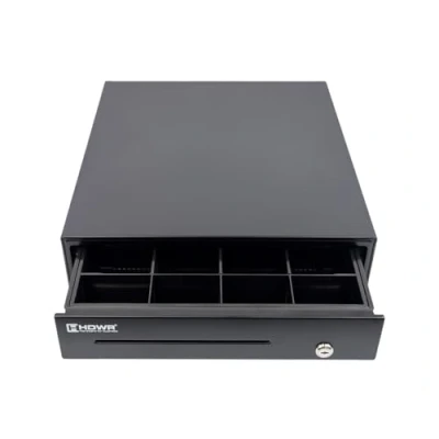 Imagen de Cajón portamonedas sólido y elegante, inserto reemplazable, compartimento extraíble, acero laminado en frío, enchufe RJ12, HDWR HD KR35
