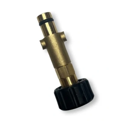 Imagen de M&amp;M Smartek Adaptador de bayoneta para/compatible con Nilfisk Gerni Quick M22 AG (rosca exterior) para limpiadores alta presión, lanza espuma, etc.