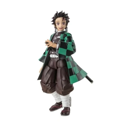 Imagen de TAMASHII NATIONS Tanjiro kamado Fig. 14 cm Demon Slayer kimetsu no Yaiba SH figuarts