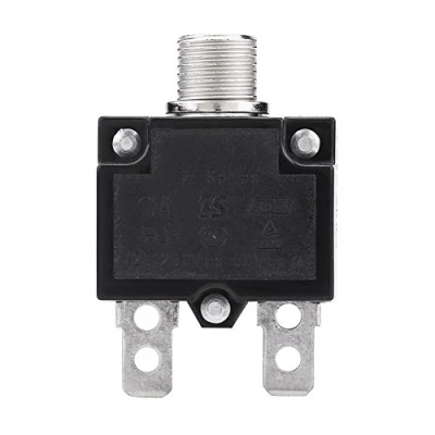 Imagen de Akozon AC 125/250V Reset Interruptor térmico automático Sobrecorriente Protector de sobrecarga para generador(10A)