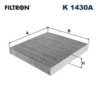 Imagen de FILTRON K 1430A Filtro de habitáculo carbón activado 255 251 30 KIA: Stinger Hatchback