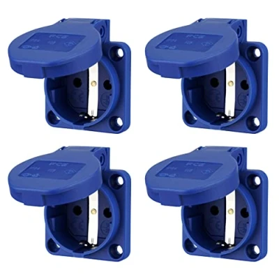 Imagen de Pack de 4 enchufes empotrables IP54 50 x mm