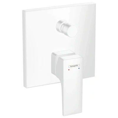 Imagen de hansgrohe Metropol Grifo mezclador monomando para bañera (acabado mate), color blanco mate