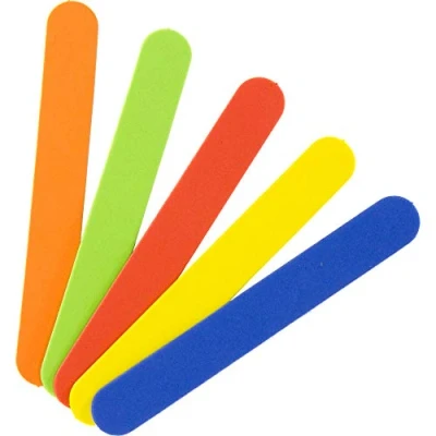 Imagen de Fixo Kids 68048900 Paquete de 50 Palitos Helado, Goma EVA, Colores Surtidos, 2x15cm