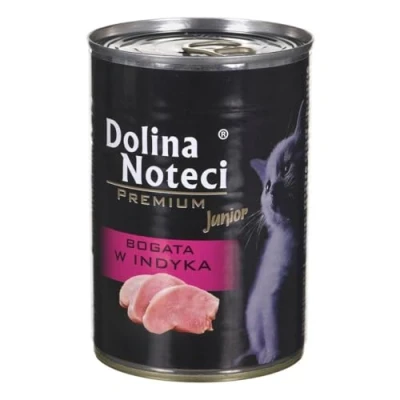 Imagen de Comida húmeda para Gatos DNP Sp. z o.o. Dolina noteci KOT pusz.400g Gatito tikik / 12