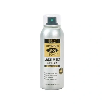 Imagen de EBIN NEW YORK Spray de Fusión Lace Melt, 80 ml Proteína seda para pelucas cuero