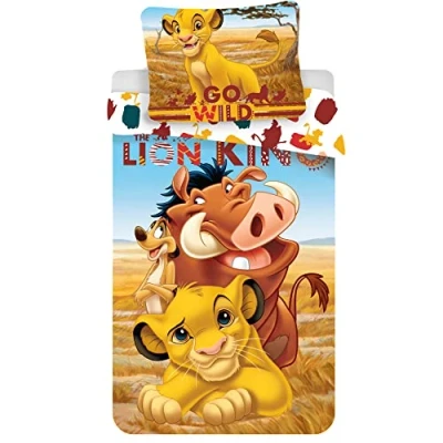 Imagen de Disney King der Löwen Juego de cama (100 x 135 cm, 40 60 cm)