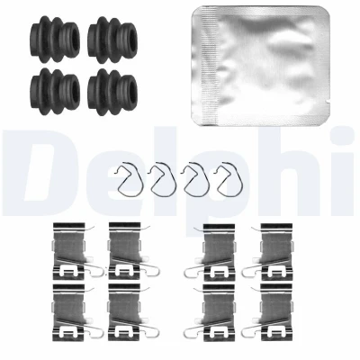 Imagen de Kit de accesorios, pastillas frenos DELPHI LX0836