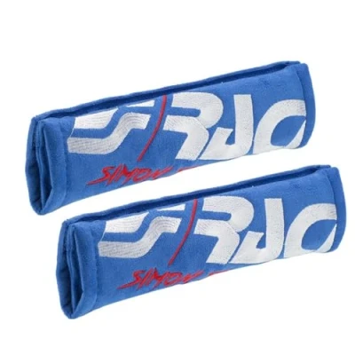 Imagen de Simoni Racing CC3/B Almohadilla de cinturón seguridad Azul Microfibra