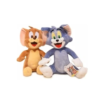 Imagen de Tom&amp;Jerry Juguetes de felpa genuinos y suaves para gato ratón, tamaño grande, 28 cm &amp; Jerry 760018954 colores surtidos