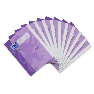 Imagen de Carpeta Oxford de Elba, cartón rígido, superficie Soft Touch y formato DIN, color morado 10 unidades