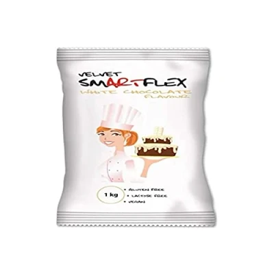 Imagen de FunCakes Smartflex Fondant Velvet White Chocolate 1kg 1000 g