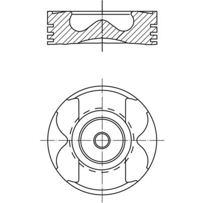 Imagen de Pistón MAHLE ORIGINAL 001 PI 00177