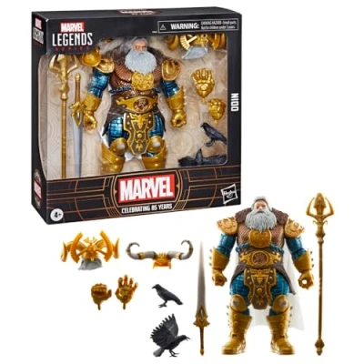 Imagen de Marvel Legends Series, Odín, 85.º Aniversario de Marvel, Figura Premium Coleccionable a Escala 15 cm Inspirada en los cómics