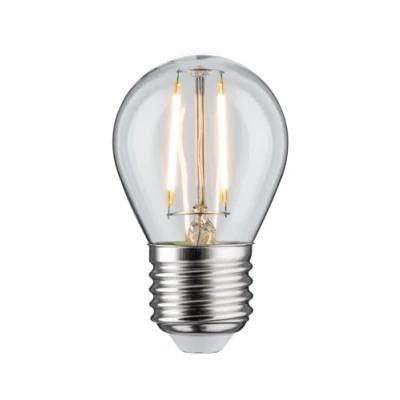 Imagen de Paulmann 28691 lámpara LED filamento Gota 2,6 vatios Bombilla Clara 2700 K Blanco cálido E27, 2.6 W