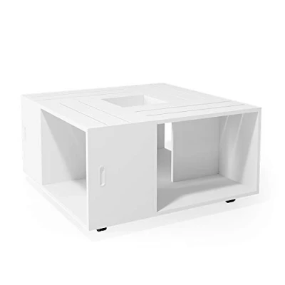 Imagen de Vicco Mesa de Centro Anton, Blanco, 80 x 43 cm