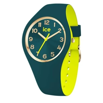 Imagen de ICE WATCH duo chic Dark green lime Reloj verde para Mujer con Correa de silicona 023280 (Small)