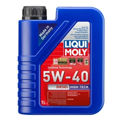 Imagen de Liqui Moly Diesel High Tech 5W 40 1L Aceite de motor 2679 VOLKSWAGEN: Golf 4, 5, 7, SEAT: Ibiza 3, Leon I Hatchback, II Hatchback