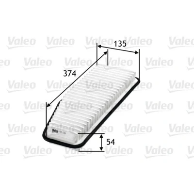 Imagen de VALEO 585240 Filtro de aire 53 135 376 Cartucho filtrante TOYOTA: RAV4 II SUV, Previa / Estima