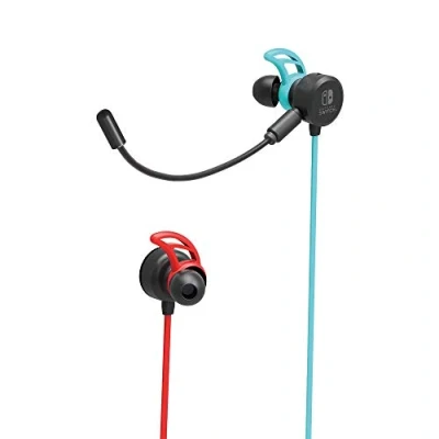 Imagen de Hori Auriculares Switch Azul/Rojo Neón (Nintendo Switch)